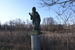 osiemnastowieczna figura Boga Ojca w rezerwacie/fot. A. Antonowicz